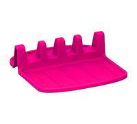 Porte-Cuillère Compact En Silicone Antidérapant 15x14cm Alpina Rose