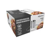 Alpina Rôtissoire À Poulet En Inox - Ø 20 X 10 Cm