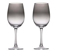 alpina Set de 4 Verres à Vin Verres à Vin Fumés - Convient pour le Vin Rouge et