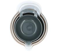 alpina set de bols à mélanger 4 pièces - Bols Mélangeurs avec poignée - 1,2-1,65-2,4-3 litres - Antidérapant - Blanc et gris