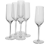 alpina Verres à Champagne Flûte - 220 Millilitres - 6 Pièces