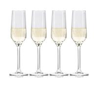 ALPINA Lot de 4 flûtes à champagne - 220 ml