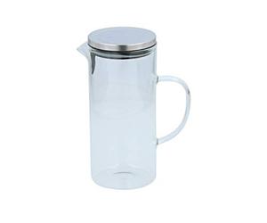 Alpina - verseuse en verre avec couvercle - 1,3 litres