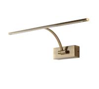 ALPINALUZ Applique murale LED DALI 8W 455mm 2700K bronze vieilli réglable