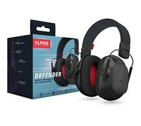 Alpine Defender Adulte Casque Anti-Bruit 26dB Réduction Serre-Tête | Protection auditive pour concentration, travail, surcharge sensorielle. Design léger. Ajustement. CE & UKCA.