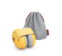 Alpine Muffy Baby Casque Anti Bruit Bébé : Protection Auditive Pour Bébés et Tout-Petits Jusqu'à 36 Mois - Certifié CE - Améliore le Sommeil Pendant les Déplacements - Réglable et Confortable - Jaune