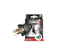 Alpine Bouchons d'oreilles MusicSafe Pro - 3 filtres, haute fidélité, embouts noirs