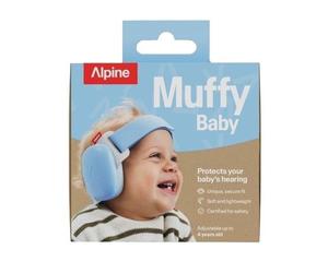 Alpine New Muffy Baby - 24 dB,Certifiée CE Protection Auditive Innovante pour Bébés et Enfants Jusqu'à 4 Ans,Confort Ultime,Voyag