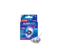Alpine Sleep Deep Bouchons d'Oreilles Nuit Atténuation Très Forte Forme Ovale M/L