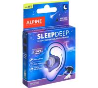 Alpine SleepDeep Bouchons D'Oreilles De Sommeil Taille M/L 1 Paire
