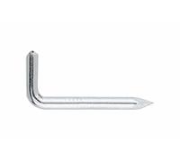 ALRE35050 [AL-RE] Alcayata rond en acier zingué, mesure ø3,5 x 50 x 14 mm, boîte de 300 pièces