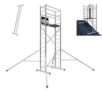 ALTEC AluCombine 4.0 - 500 | Echafaudage à échelles | Traverse | Flèche triangulaire | 5m