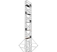 ALTEC AluKlik 2.0 1300 | AH 13 m | Largeur 0,7 m | Echafaudage roulant | Echafaudage pliant