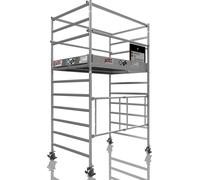 ALTEC AluKlik 2.0 400 XXL | AH 4 m | Largeur 1,35 m | Echafaudage roulant | Echafaudage pliant