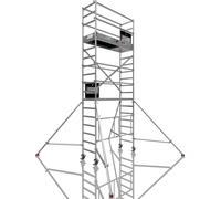 ALTEC AluKlik 2.0 600 | AH 6 m | Largeur 0,7 m | Echafaudage roulant | Echafaudage pliant