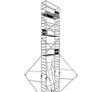 ALTEC AluKlik 2.0 800 | AH 8 m | Largeur 0,7 m | Echafaudage roulant | Echafaudage pliant