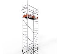 ALTEC Rollfix 2.0 500, avec roulettes (Ø 125 mm) et ancrage mural - Echafaudage de chantier