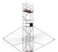 ALTEC Rollfix 2.0 600 | roulettes incluses (Ø 150 mm) | potence triangulaire | échafaudage roulant