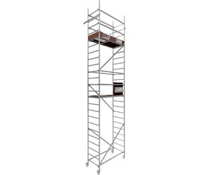 ALTEC Rollfix 2.0 700, avec roulettes (Ø 125 mm) et ancrage mural - Echafaudage de chantier