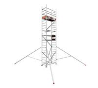 ALTEC Rollfix® 2.0 700 | Hauteur de travail 7 m | Plaques de pied | Barre triangulaire | Fabriqué en Allemagne | TÜV | Charge maximale 200 kg/m² | Norme DIN EN 1004-1 | Échafaudage