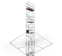 ALTEC Rollfix 2.0 800 | roulettes incluses (Ø 150 mm) | potence triangulaire | échafaudage roulant