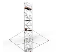 ALTEC Rollfix 2.0 800 | roulettes incluses (Ø 150 mm) | potence triangulaire | échafaudage roulant