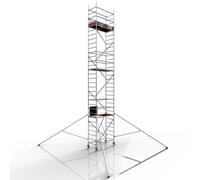 ALTEC Rollfix 2.0 900 | roulettes incluses (Ø 150 mm) | potence triangulaire | échafaudage roulant