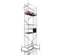 ALTEC Rollfix 600 | incl. roulettes (Ø 125 mm) | traverse extensible | Echafaudage roulant