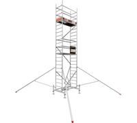 ALTEC Rollfix 700 | incl. plaques de base | traverse standard | 4x stabilisateurs triangulaires | échafaudage roulant