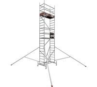 ALTEC Rollfix 700 | roulettes incluses (Ø 125 mm) | traverse standard | 4x stabilisateurs triangulaires | échafaudage roulant