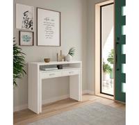 Alter Bureau console extensible - Blanc