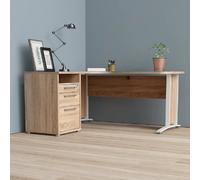 Alter Bureau d'angle design - Chêne