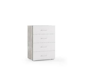 Alter Commode 4 tiroirs - Blanc