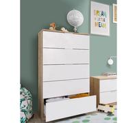 Alter Commode 5 tiroirs - Blanc