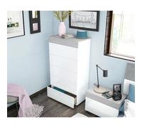 Alter Commode 5 tiroirs - Blanc