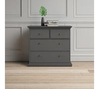 Alter Commode enfant 4 tiroirs - Gris