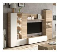 Alter Meuble TV mural modulable - Marron