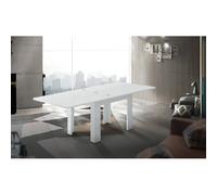 Alter Table à manger carrée - Blanc brillant