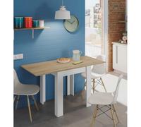 Alter Table à manger pliante - Blanc chêne