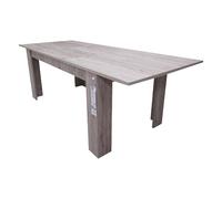 Alter table à manger rectangulaire - Blanc et ciment
