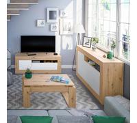 Alter Table basse plateau relevable - Chêne