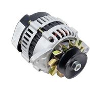 Alternateur de voiture Générateur à aimant permanent sans balais 2000 W 12V 24V pour courant alternatif pour cuivre pur(24V,Double head)