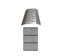 ALTIGASI Prime - Grille en fonte pour barbecue Adelaide 3 Classic L CAMPINGAZ - 45 x 30 cm + diffuseur pour brûleurs