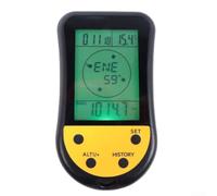 Altimètre Compact 140mm Plage -2296 à 29500 Pieds | Écran LCD rétroéclairé, lecture pour facile nuit, multifonction altimètre baromètre thermomètre, pour idéal extérieur