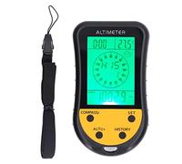 Altimètre Numérique 8 en 1 Baromètre Multifonction Thermomètre Météo Capteur Portable Compteur de Température Thermo Anémomètre Numérique