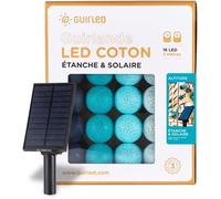 Altitude Guirlande extérieur Guirlande boule lumineuse étanche &amp solaire LED - Longueur:16 boules