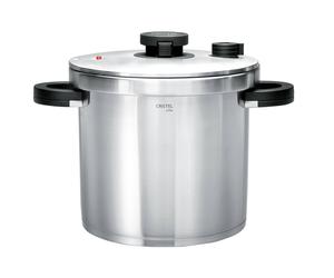 ALTO Autocuiseur Inox ouverture automatique + panier CRISTEL 9 L