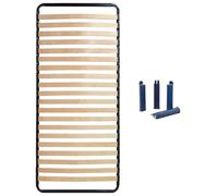 AltoBuy ALTOLATTES - Pack Sommier 20 Lattes 80x190cm + Pieds Bleus
