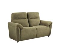 AltoBuy Canapé 2 Places Fixe Tissu Vert chiné - BALCO