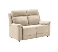 AltoBuy Canapé 2 Places Fixe Tissu Waterproof Ivoire - Briana